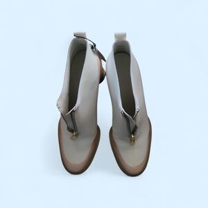 Sorel Cream and Tan Ankle Boots #3